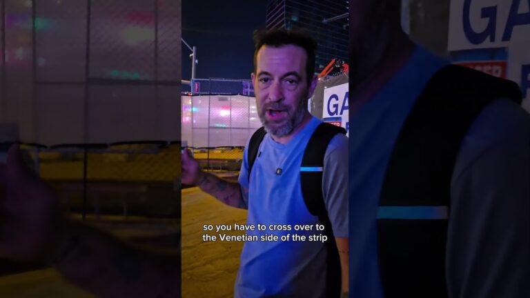Hard Rock Las Vegas Sidewalk Detour: Strip Walkers Need to Know This