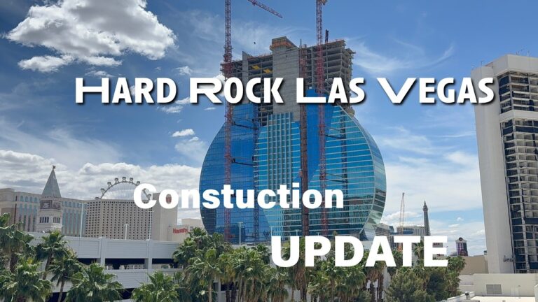 Hard Rock Las Vegas Update: Blue Glass Rising, Theater Steel Going Up & Room Work Inside