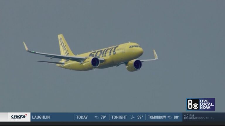 How will Spirit Airlines’ shutdown affect Las Vegas?