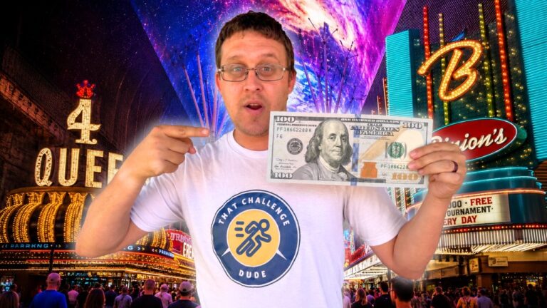 I Found the LUCKIEST Hotel in Downtown Las Vegas!