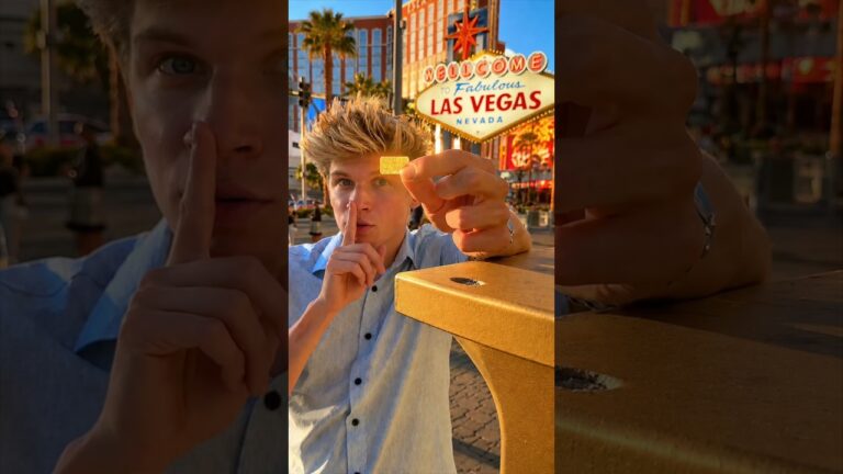 I Hid Real Gold Around Las Vegas