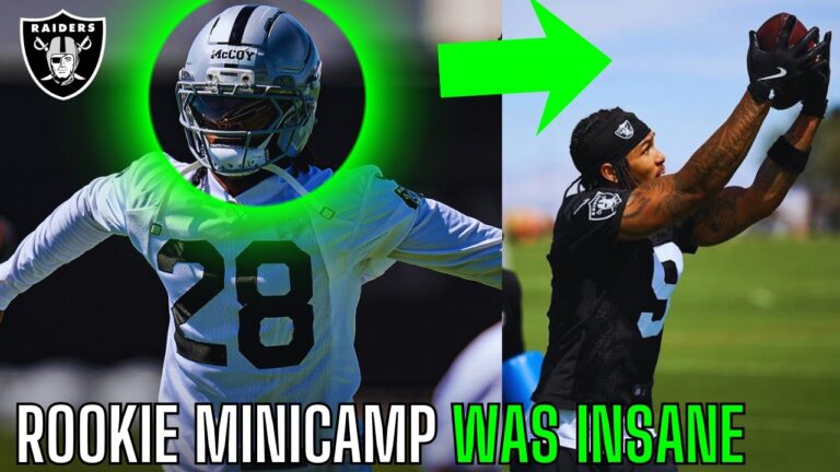 I Just Realized How INSANE The Las Vegas Raiders Rookie Minicamp Actually Was…