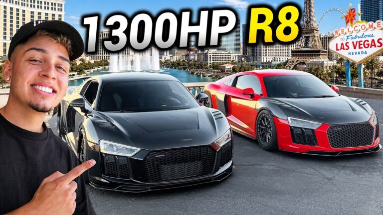 I Regret Riding In A Vegas Millionaire’s 1500HP R8… Feat. BLUFF!