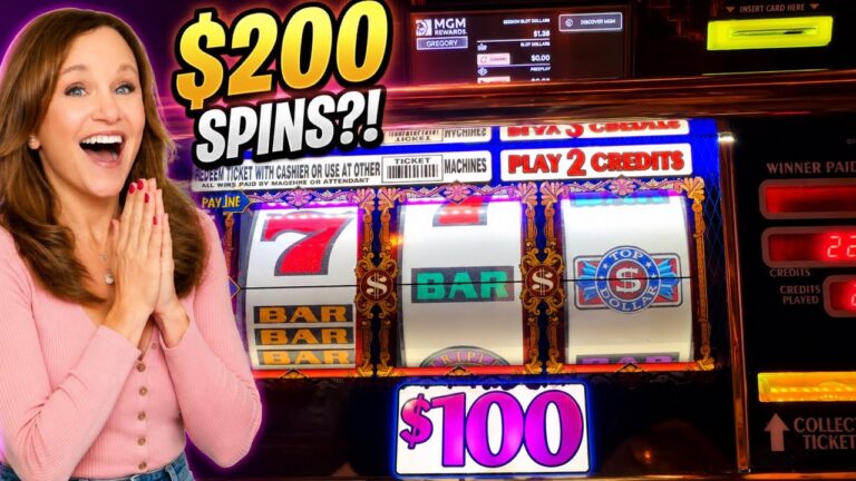 I Tried $200 Spins on Top Dollar at Bellagio… This Got INTENSE!
