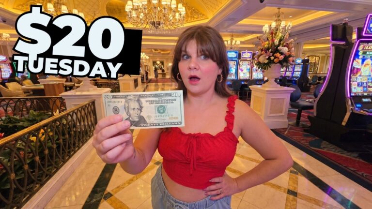 I Tried the $20 Slot Method at Bellagio Las Vegas!