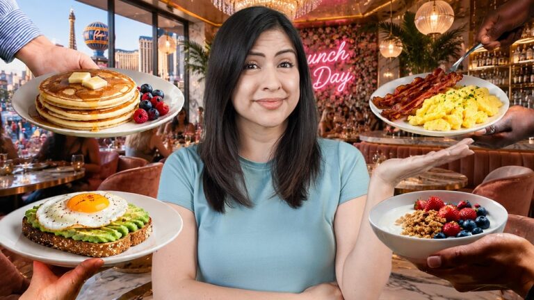I Tried the FANCIEST Brunches in LAS VEGAS