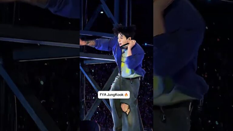 I really love this energy of Jungkook | FYA in Las Vegas. #bts #arirang #jungkook #lasvegas #army
