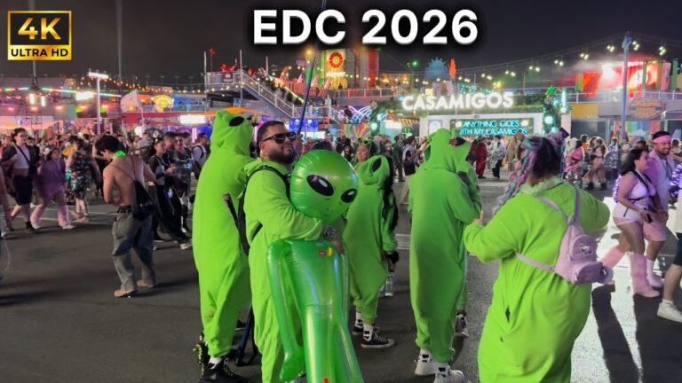 Inside EDC Las Vegas 2026 Walking Tour | May 2026 |  3-Day Festival Experience [4K HDR]