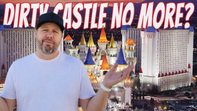 It’s not the DIRTY CASTLE anymore!  Excalibur Las Vegas has raised its game…