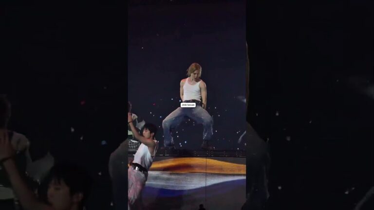 It’s so visually stunning, Jimin | Body to Body Las Vegas D3. #bts #arirang #jimin #lasvegas