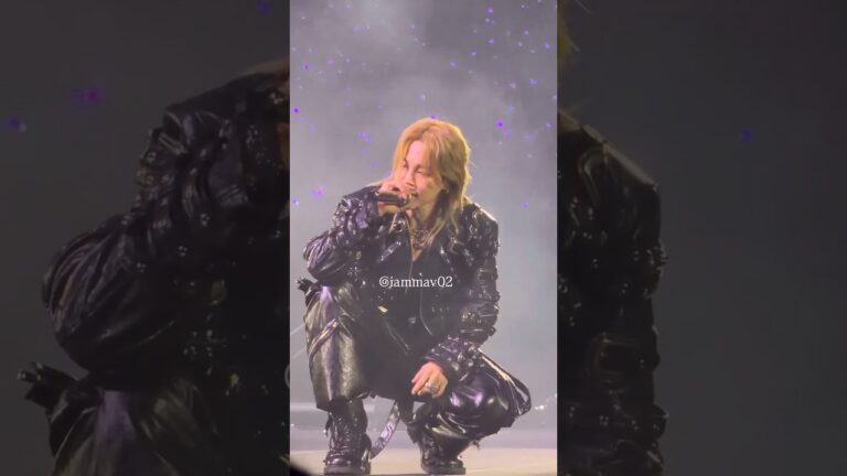 Jimin Fake Love Las Vegas day 4 #bts #jimin #방탄소년단 #parkjimin #bts_arirang #bts_tour