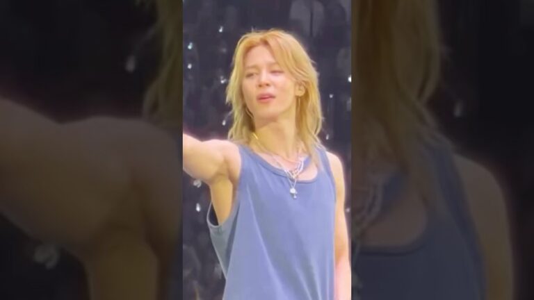 Jimin having a cold and still giving his everything on Las Vegas Day 4 🥺 #jimin #parkjimin