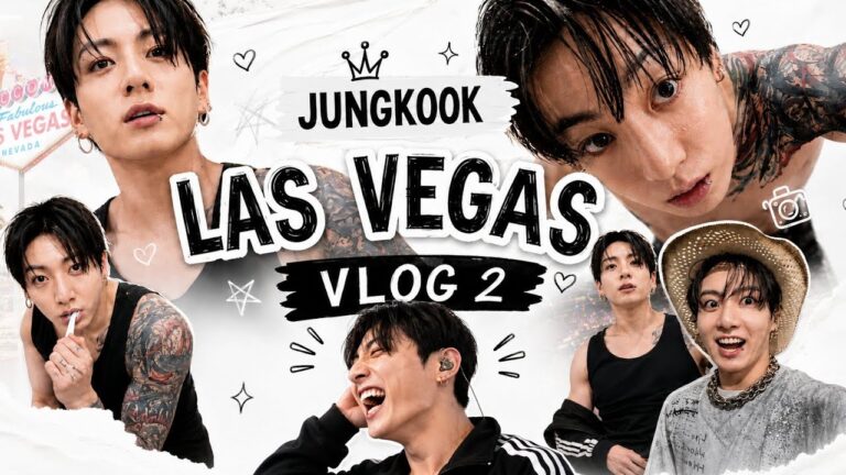 Jungkook Las Vegas Vlog 2 🎤🔥 Concert vlog & Backstage Moments (ENG SUB)
