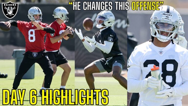Klint Kubiak & The Las Vegas Raiders Are BLOWN AWAY With These OTAs STANDOUTS…