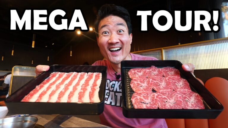 LAS VEGAS FOOD MARATHON!! 5 Best Restaurants Back-to-Back!
