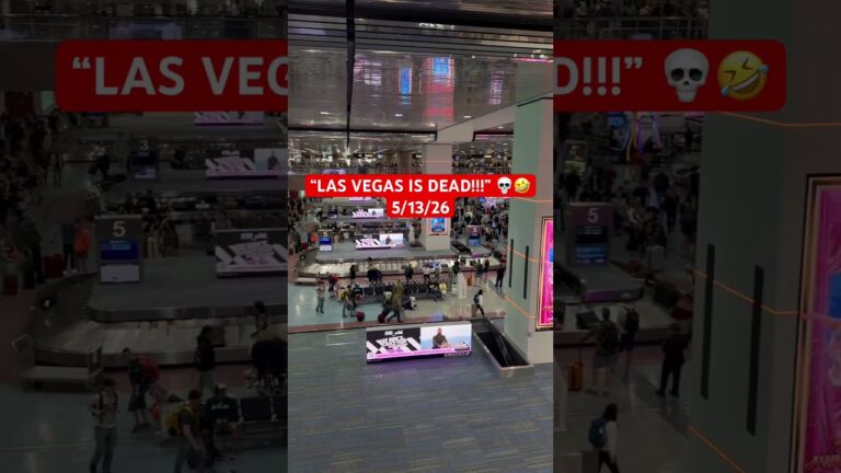 “LAS VEGAS IS DEAD!!!” 💀🤣5/13/26