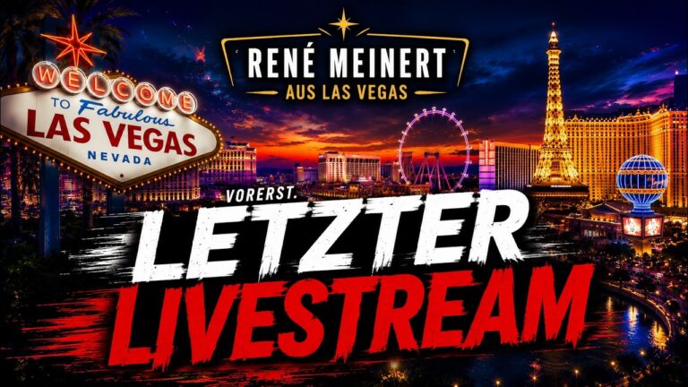 LETZTER LIVESTREAM von René Meinert