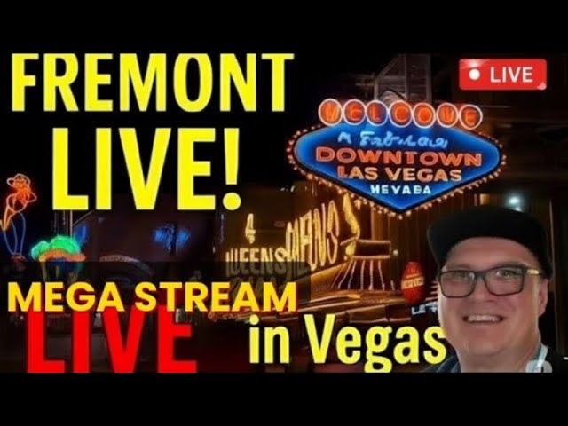 🔴 ⚠️ LIVE 🎤 Las Vegas EDC 💰 WILD & CRAZY 🎶 MUSIC PARTY 🌟 Fremont St 🎸JOIN the FUN! #subscribe