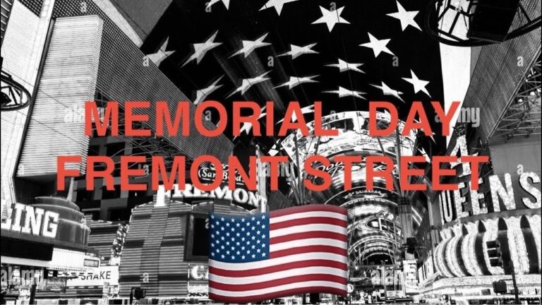 LIVE Las Vegas, Fremont Street, Memorial Day weekend,  Livestream IRL PART 2