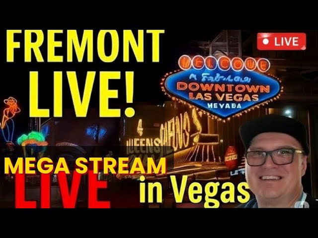🔴 🚦 LIVE 🎤 Las Vegas WILD & CRAZY 🎶 MUSIC PARTY 🌟 Fremont St 🎸Come JOIN the FUN! #subscribe