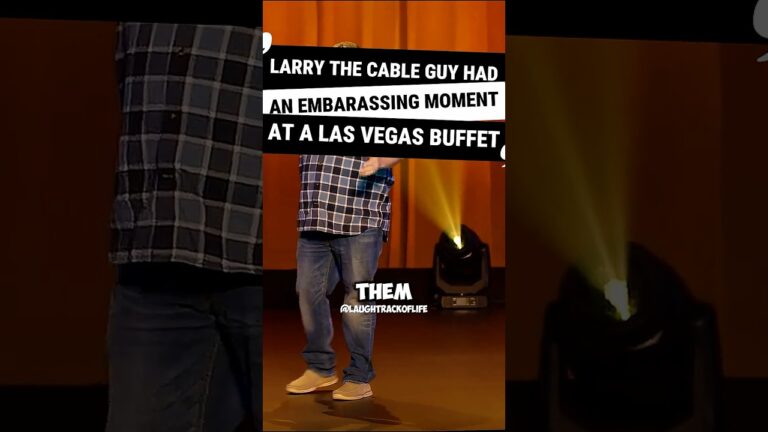Larry The Cable Guy Had An Embarrassing Moment At A Las Vegas Buffet…#larrythecableguy #comedy