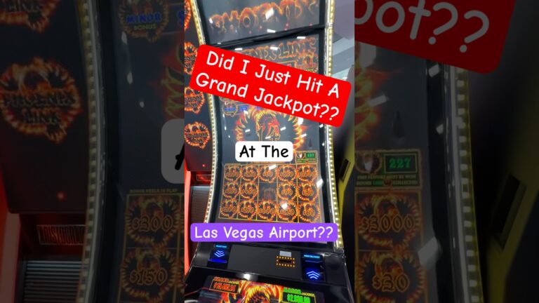 Las Vegas Airport Jackpot!!!!   #viral #shorts #reels #fyp