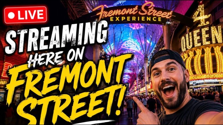 Las Vegas Fremont Street livestream 05/07/26