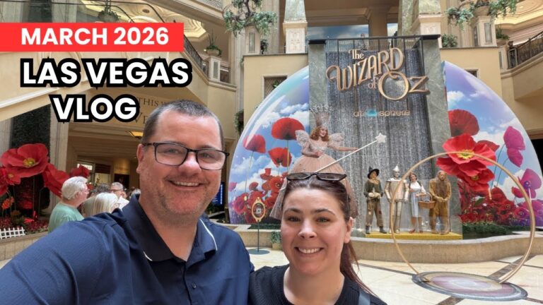 Las Vegas March Vlog | Hotel Change, Fancy Dinner and a Wizard to End the Trip!