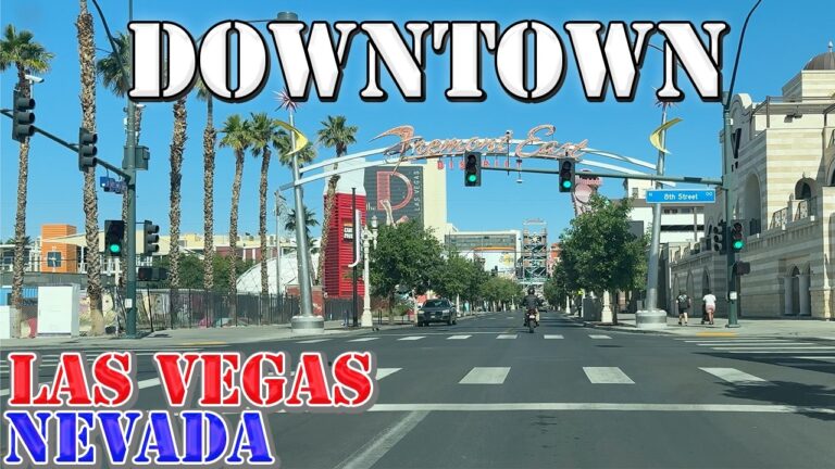 Las Vegas – Nevada – 4K Downtown Drive