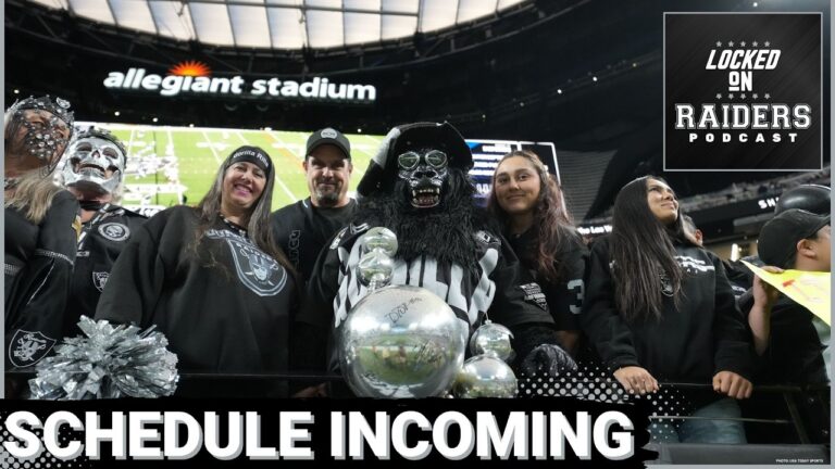 Las Vegas Raiders schedule on the way, and we continue to get to know