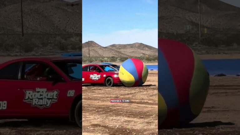 Las Vegas Real life rocket league rally cars desert demolition derby soccer football game Germany