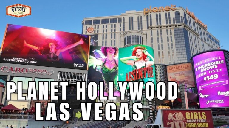 Las Vegas Resort Walkthrough At Planet Hollywood Vegas & Inside Miracle Mile Shops