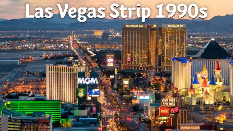 Las Vegas Strip 1990s: When Las Vegas Suddenly Became a Theme Park