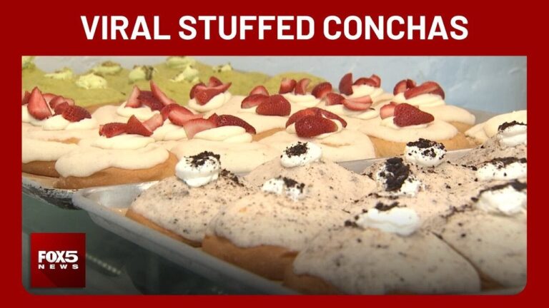 Las Vegas bakery goes viral for stuffed conchas