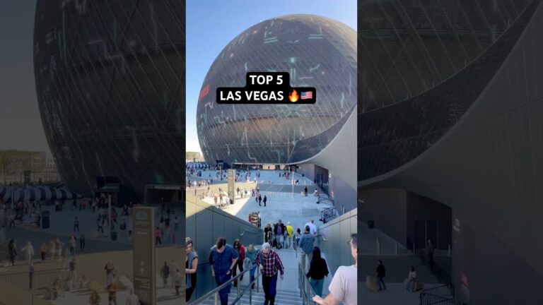 Las Vegas in 25 Seconds 😳🇺🇸 | Top 5 Iconic Places You Can’t Miss in Vegas ✨