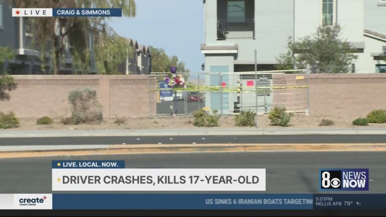 Las Vegas man accused of hitting, killing teen with 10-year-old in car suspected of impairment durin