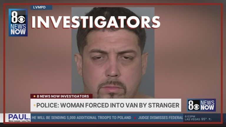 Las Vegas police: Woman thrown into van, sexually assaulted