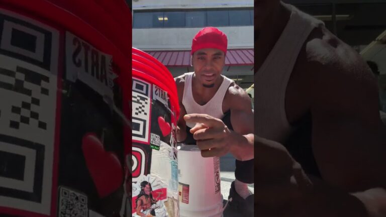 Live streaming of 1MRED bucket drumming Street Performing In Downtown Las Vegas on Fremont St