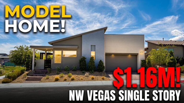 Luxury Model Single Story Home For Sale Las Vegas | Alpine Ridge by Tri Pointe Homes | $1.16m