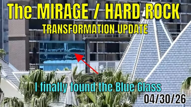 Mirage to Hard Rock Hotel Transformation Update 04 30 26
