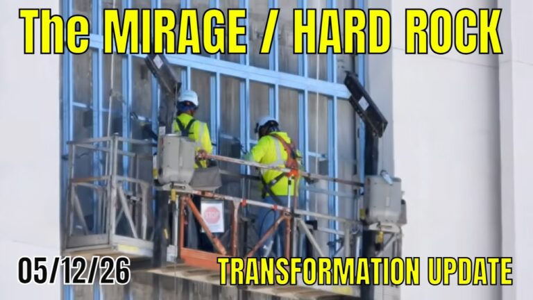 Mirage to Hard Rock Hotel Transformation Update 05 12 2026