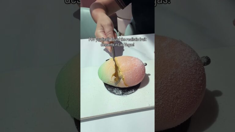 Must try dessert in Las Vegas! This is at Mango Mango Las Vegas!