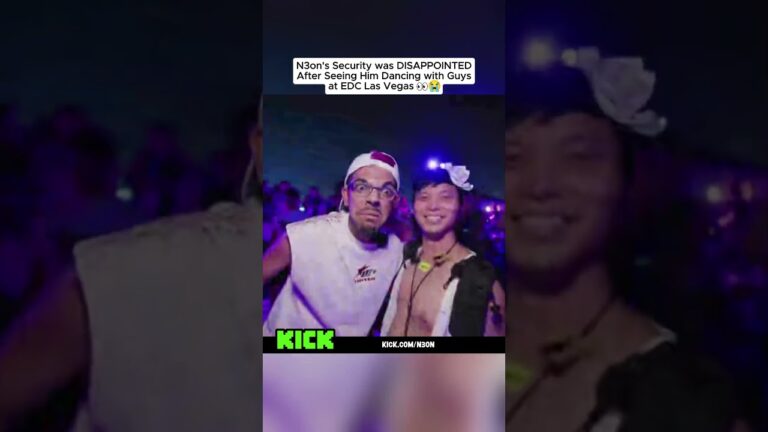 N3on’s Security Was DISAPPOINTED After Seeing Him At EDC Las Vegas 👀😭#n3on #edc #edclasvegas