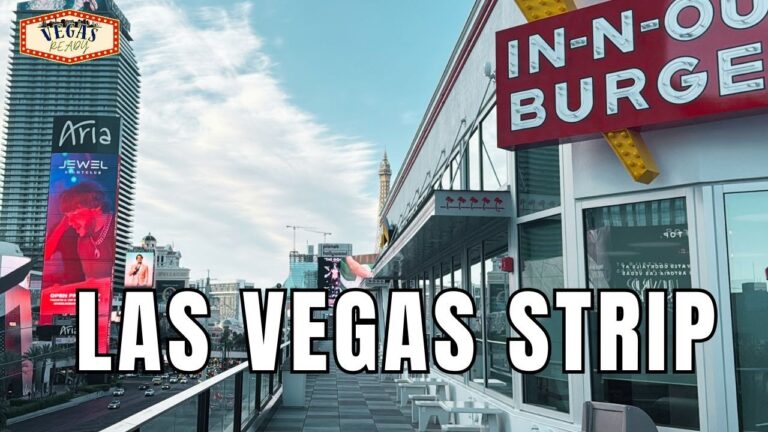 NEW IN N OUT COMING SOON!  Vegas Strip Walking Tour On A Weekday End Of May 2026