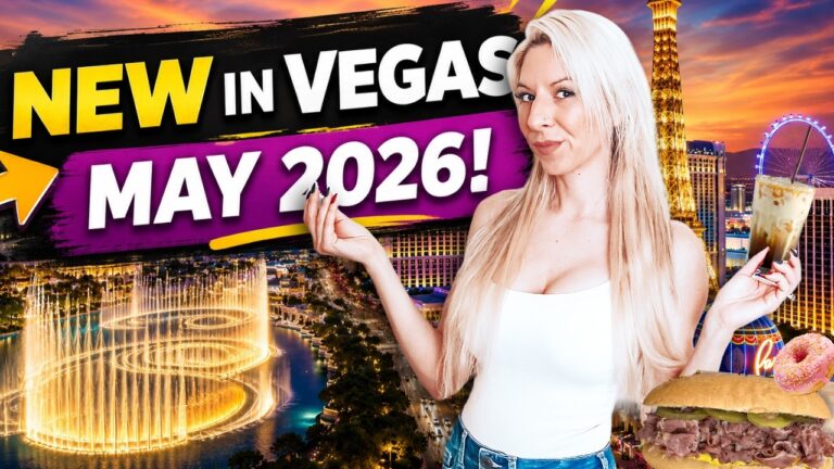 NEW in Las Vegas MAY 2026 – New Openings, Restaurants Eats, & EDC Parade!