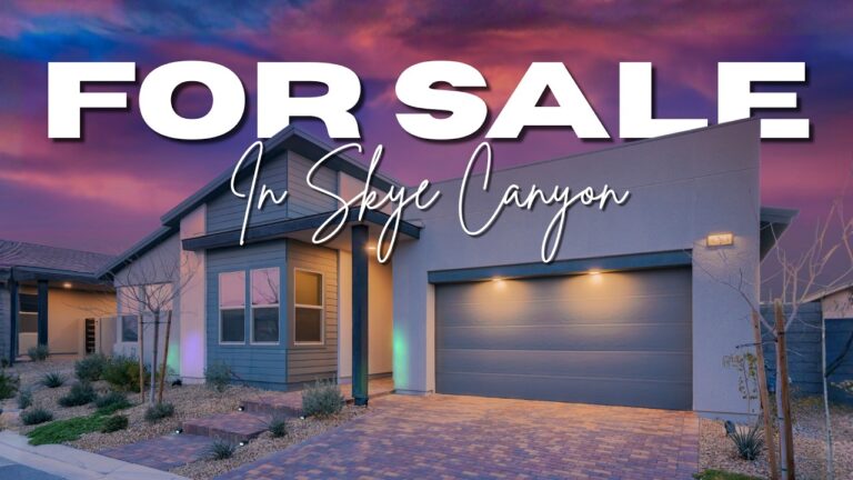 New Luxury Single Story Home in Las Vegas | Skye Canyon House For Sale May 2026
