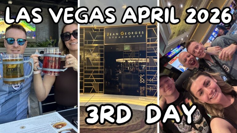 OUR 3RD FULL DAY IN LAS VEGAS | ALEXXAS | OUTLETS | TOMS WATCH BAR |JEAN GORGES STEAKHOSUE & DRINKS