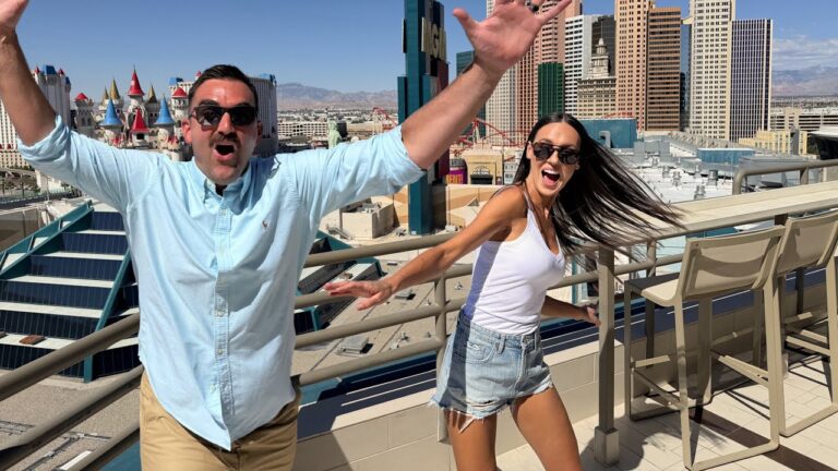Our FIRST 24 Hours in Las Vegas (we stay at The LINQ)