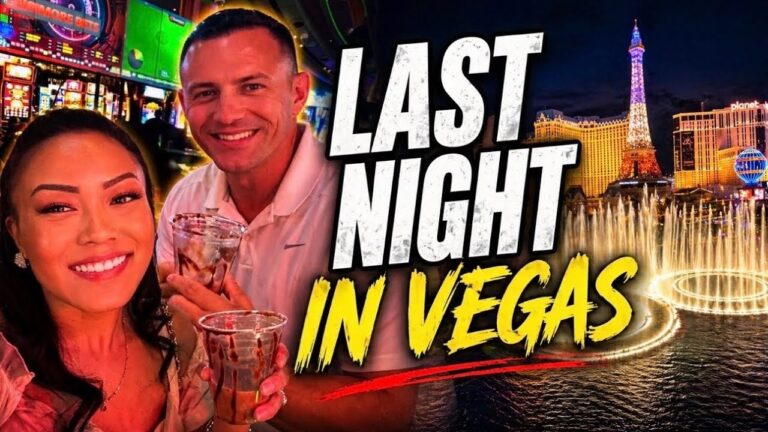 Our LAST night in Las Vegas… was it worth it? 🎰✨