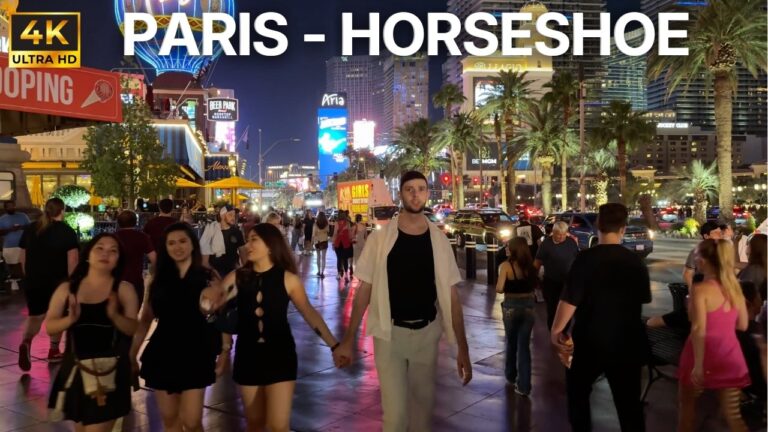 Paris & Horseshoe Las Vegas Walking Tour | May 2026 | Busy Mother’s  [4K HDR]
